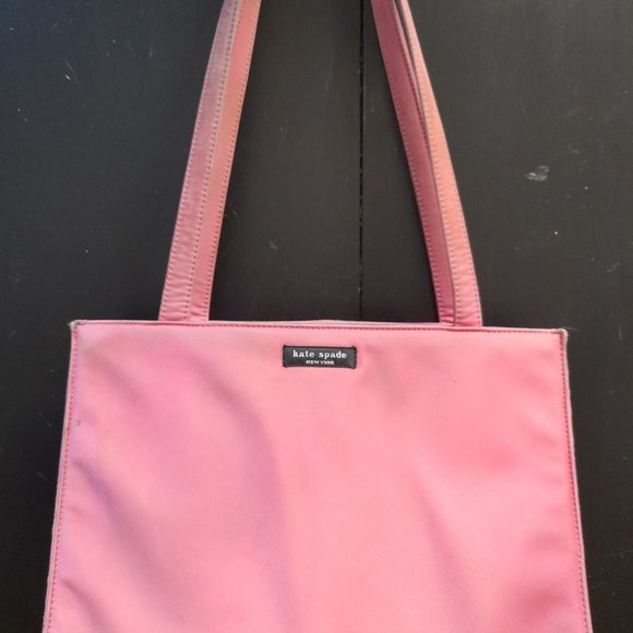 Vintage Kate Spade original Sam bag, medium pink nylon - Picture 2 of 8